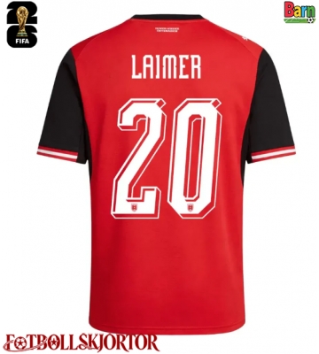Österrike Konrad Laimer #20 Hemmakläder Barn VM 2026 Kortärmad (+ Korta byxor)